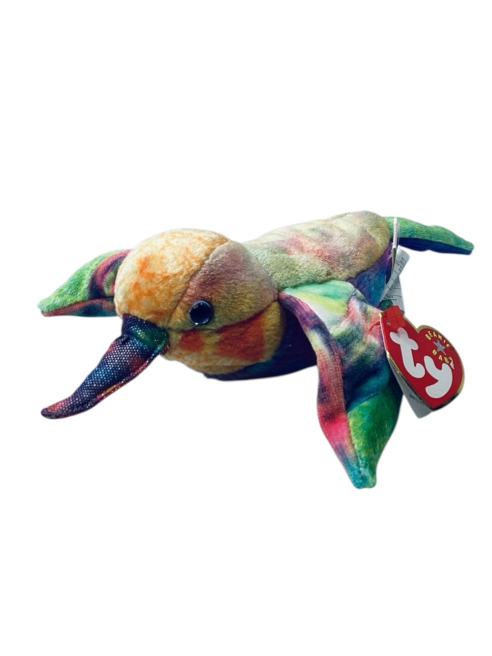 🐵 TY “Nectar” Beanie Baby Rainbow Hummingbird - NWT